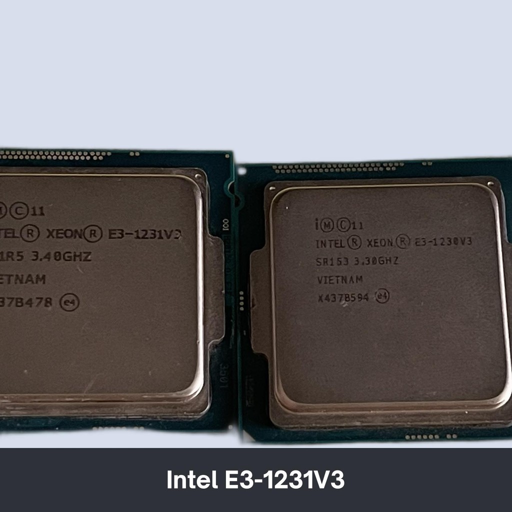 Intel Xeon E3-1230 V3 E3-1231 V3 LGA 1150 4 Core 8 Thread 3.4GHz โปรเซสเซอร์เหมาะสําหรับการเล่นเกมแล