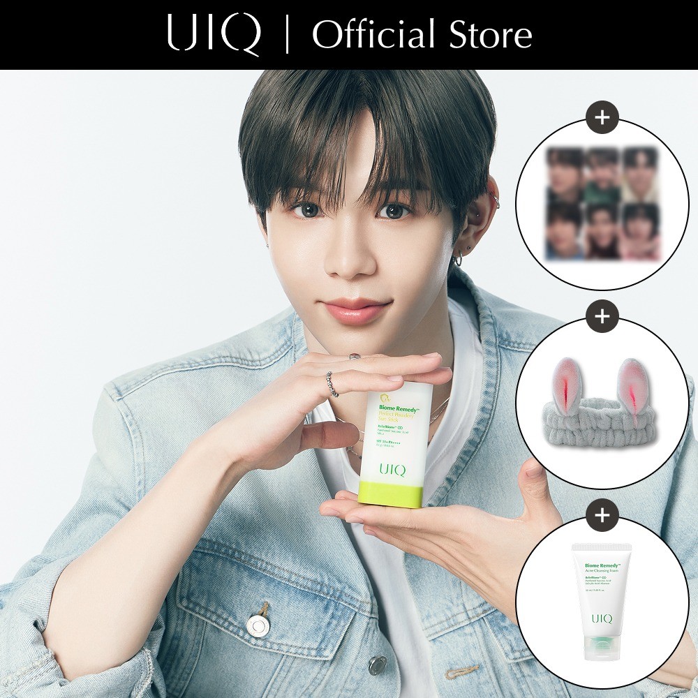 UIQ Biome Re. Perfect Powdery Sun Stick SPF50+ PA++++ 18g (RIIZE Sunstick)