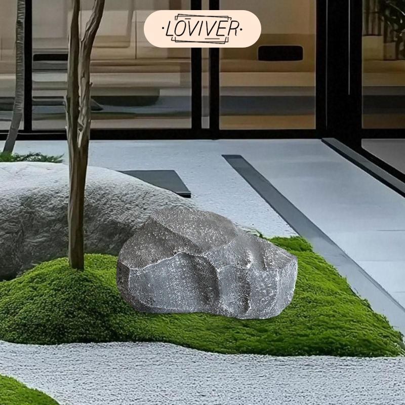 LOVIVER หินประดิษฐ์น้ําหนักเบาอเนกประสงค์สมจริงสําหรับลานล รูปที่ 6