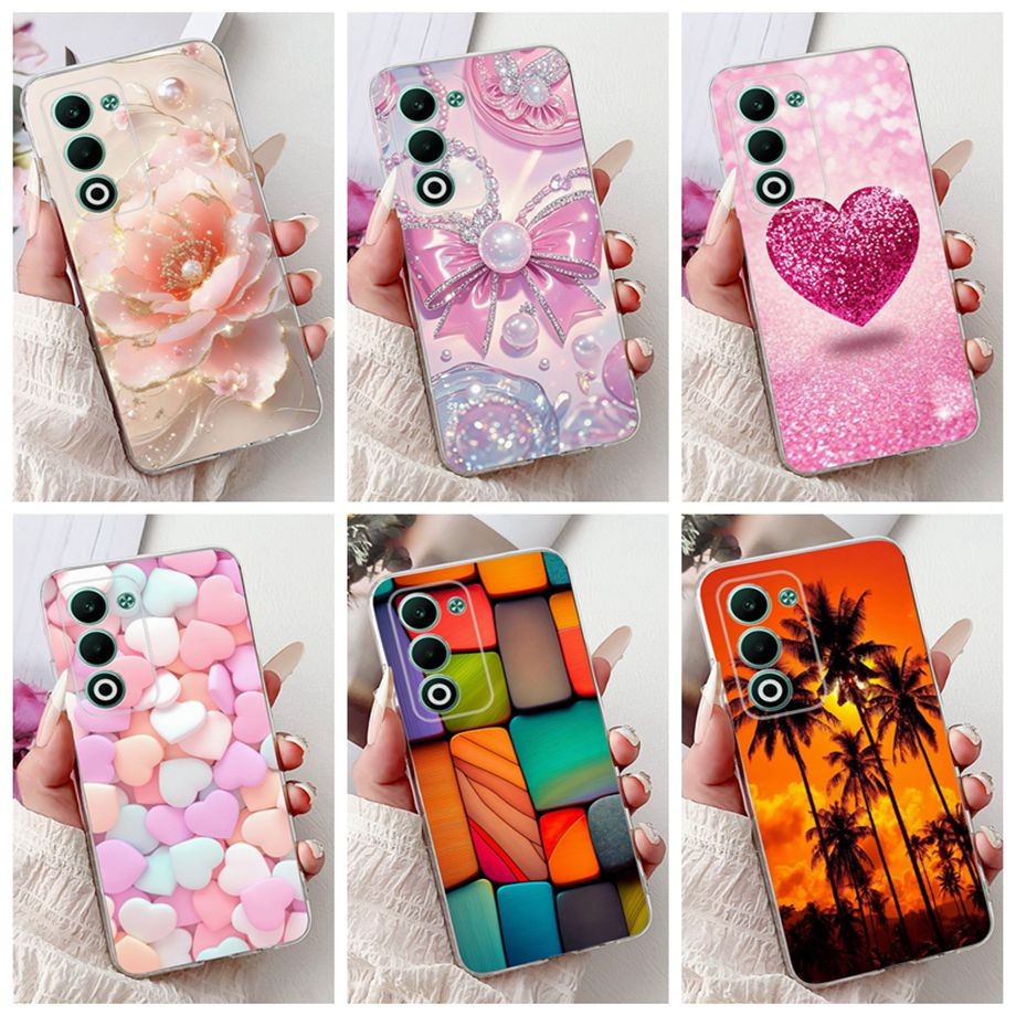 สําหรับ OPPO A5 2025 กรณีพิมพ์ที่มีสีสันโทรศัพท์มือถือสําหรับ OPPOA5 5G 2025 PKQ110 Soft TPU ซิลิโคน