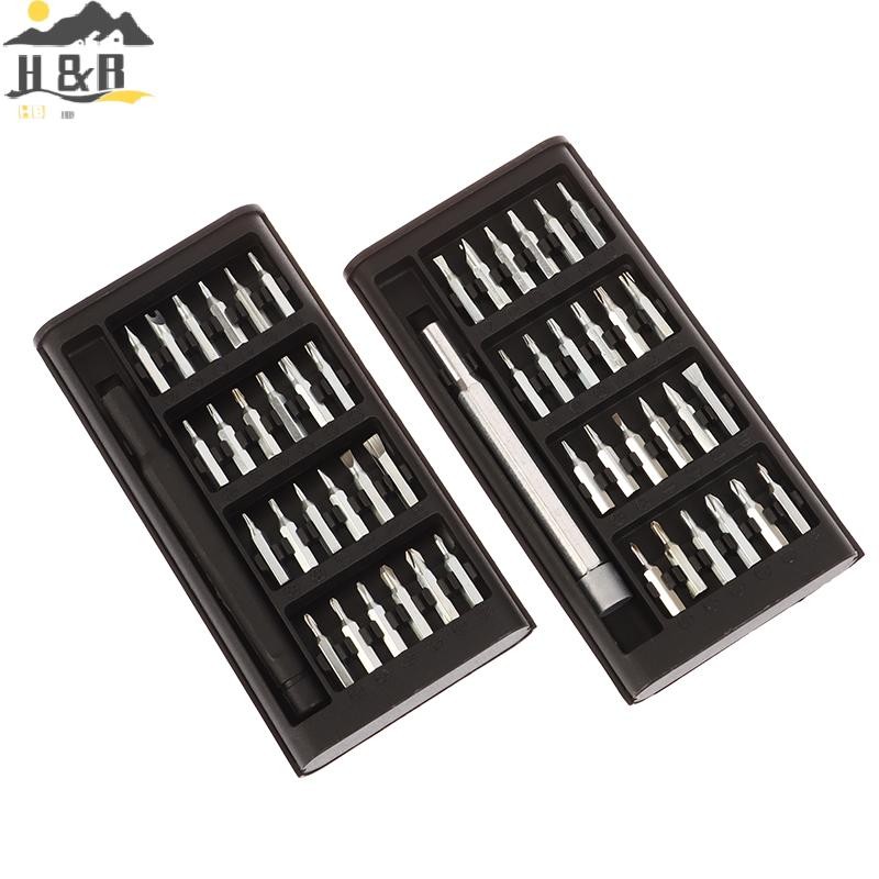 H&B Jun 25 In 1 Precision ไขควงแม่เหล็กชุดเครื่องมือบํารุงรักษามัลติฟังก์ชั่นสําหรับโทรศัพท์คอมพิวเต