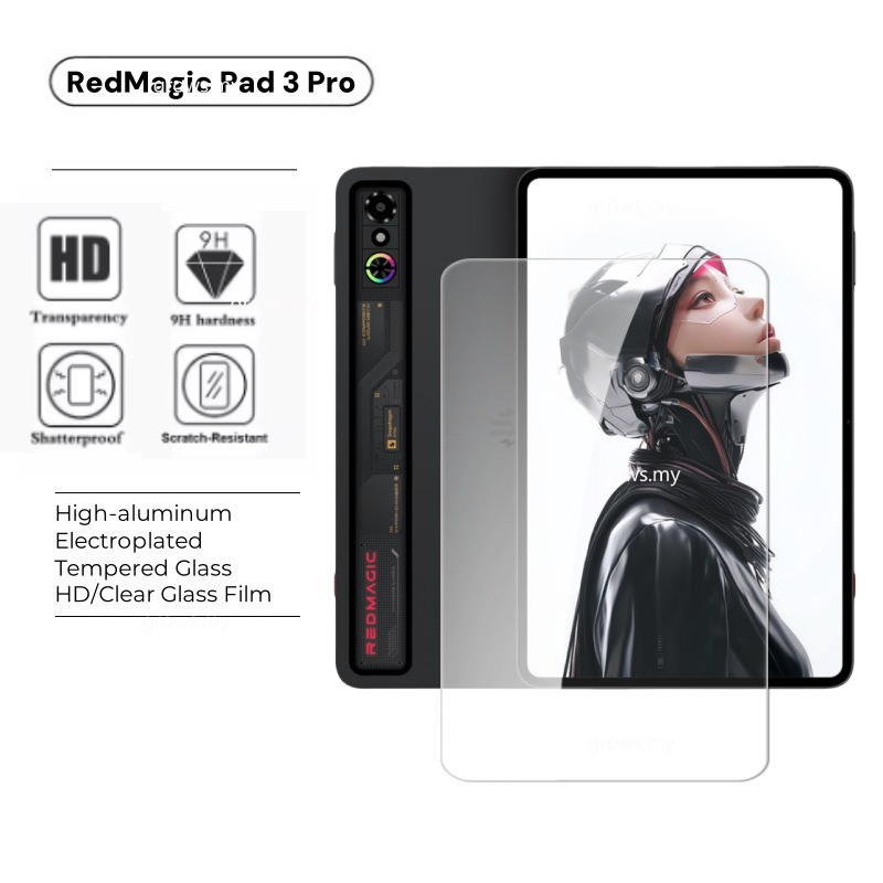 1/2 PCS สําหรับ ZTE REDMAGIC แท็บเล็ต 3 Pro 9.06"2025 กระจกนิรภัยป้องกันหน้าจอบน REDMAGIC Astra แท็บเล็ตสําหรับเล่นเกม 2025 9H ฟิล์ม
