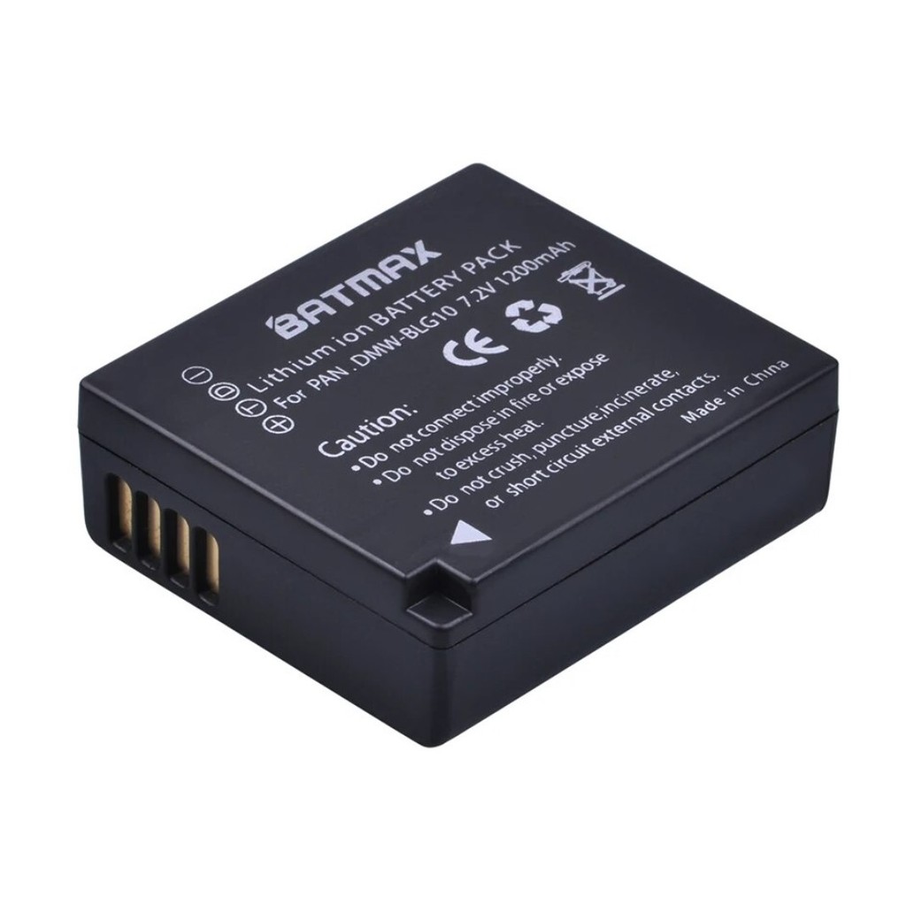 BATMAX แบตเตอรี่ แท่นชาร์จ DMW-BLG10 BLG10E BLE9 BP-DC15 battery charger สำหรับกล้อง Lumix Leica D-Lux