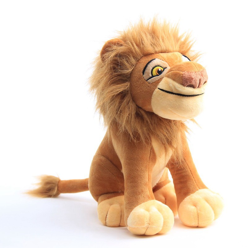 The Lion King: The Lion King ของเล่นตุ๊กตา 28 ซม. จําลองสิงโตตุ๊กตาการ์ตูน
