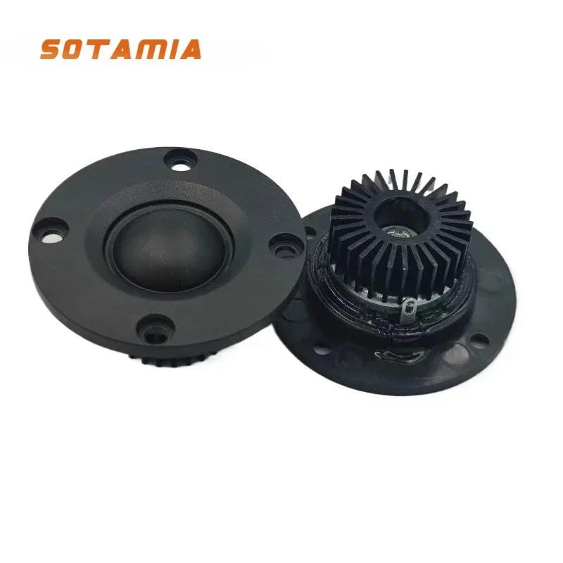 SOTAMIA 2 ชิ้น 2 นิ้วทวีตเตอร์ลําโพงเสียง 4 โอห์ม 20 วัตต์ผ้าไหมฟิล์ม Treble HIFI เสียงเพลงลําโพง DIY Home ลําโพงบลูทูธ