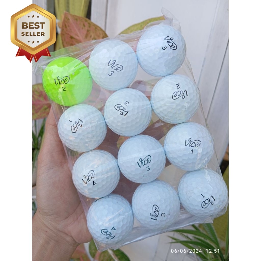 Vice A ลูกกอล์ฟ 12 ชิ้น