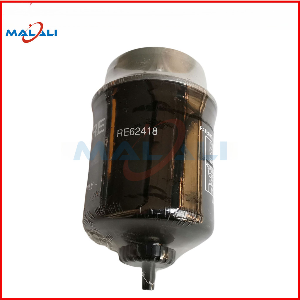 ฟิลเตอร์ดีเซล John Deere MalaliRE62418 T19044 สำหรับเครื่องจักรเกษตรและขุด |   ตัวกรองแยกน้ำน้ำมันเช