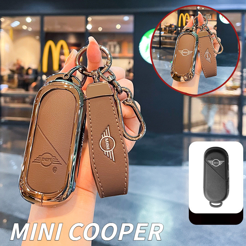 New MINI COOPER electric car key protection shell, JCW, ACEMAN key bag, F66, F65, U25, COUNTRYMAN ke