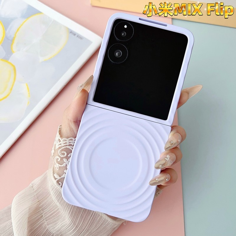 สําหรับ Xiaomi Mix Flip MixFlip Case Luxury Skin Feeling รูปที่ 8