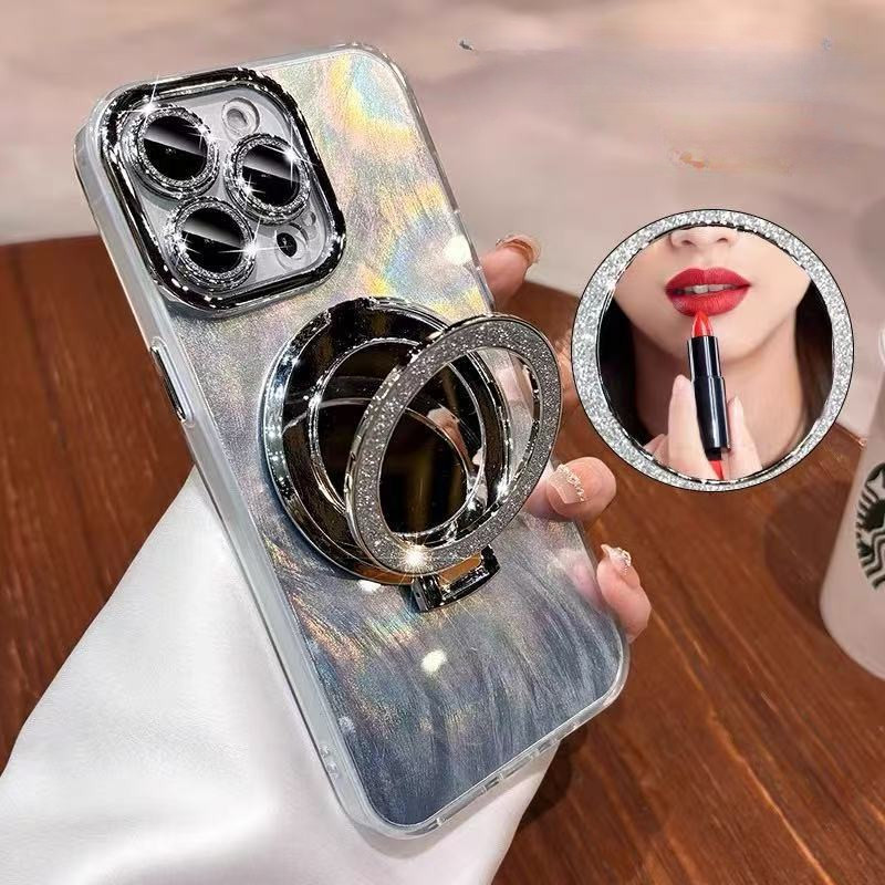 สําหรับOppo A6 A5 A3 Pro A3X A79 A98 A15 A17 A76 A96 A18 A38 A52 A53 A54 A16 A57 A58 A78 A74 Reno 13 11 7Z 5 ประกายเคสโทรศัพท์แป้งFeatherวงเล็บเคสโทรศัพท์