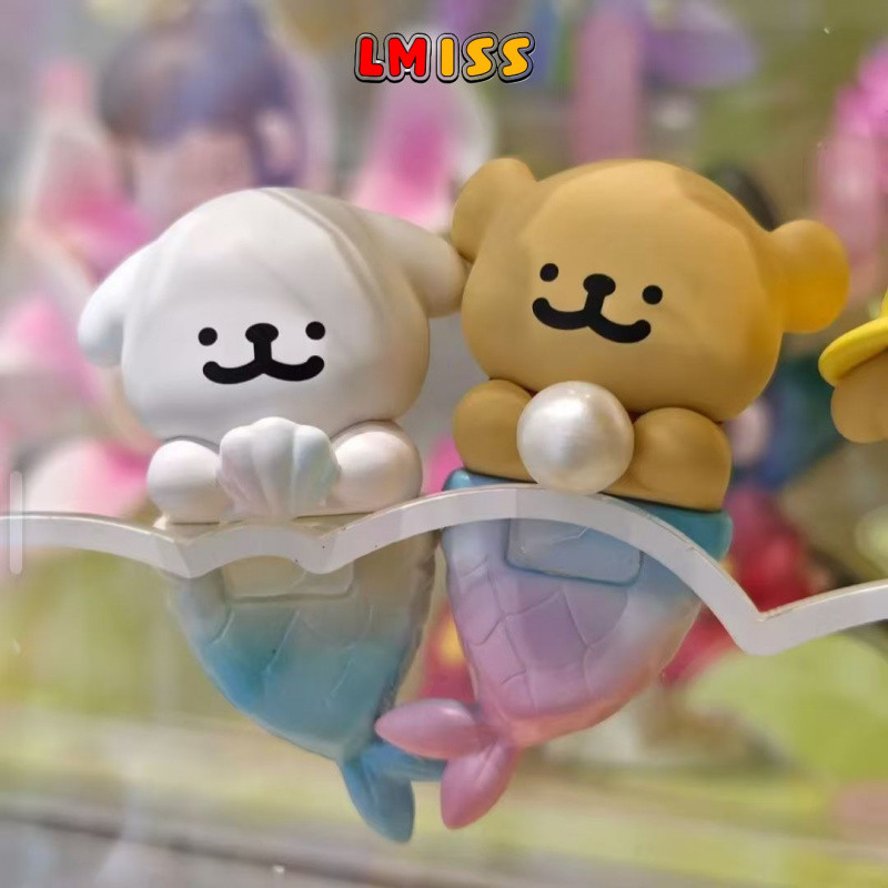 Playful Spirit Line Art Puppy Fun Party Series Blind Bag ของขวัญวันเกิดอินเทรนด์กล่องตาบอดอุปกรณ์ต่อพ่วงตกแต่งสําหรับผู้หญิง