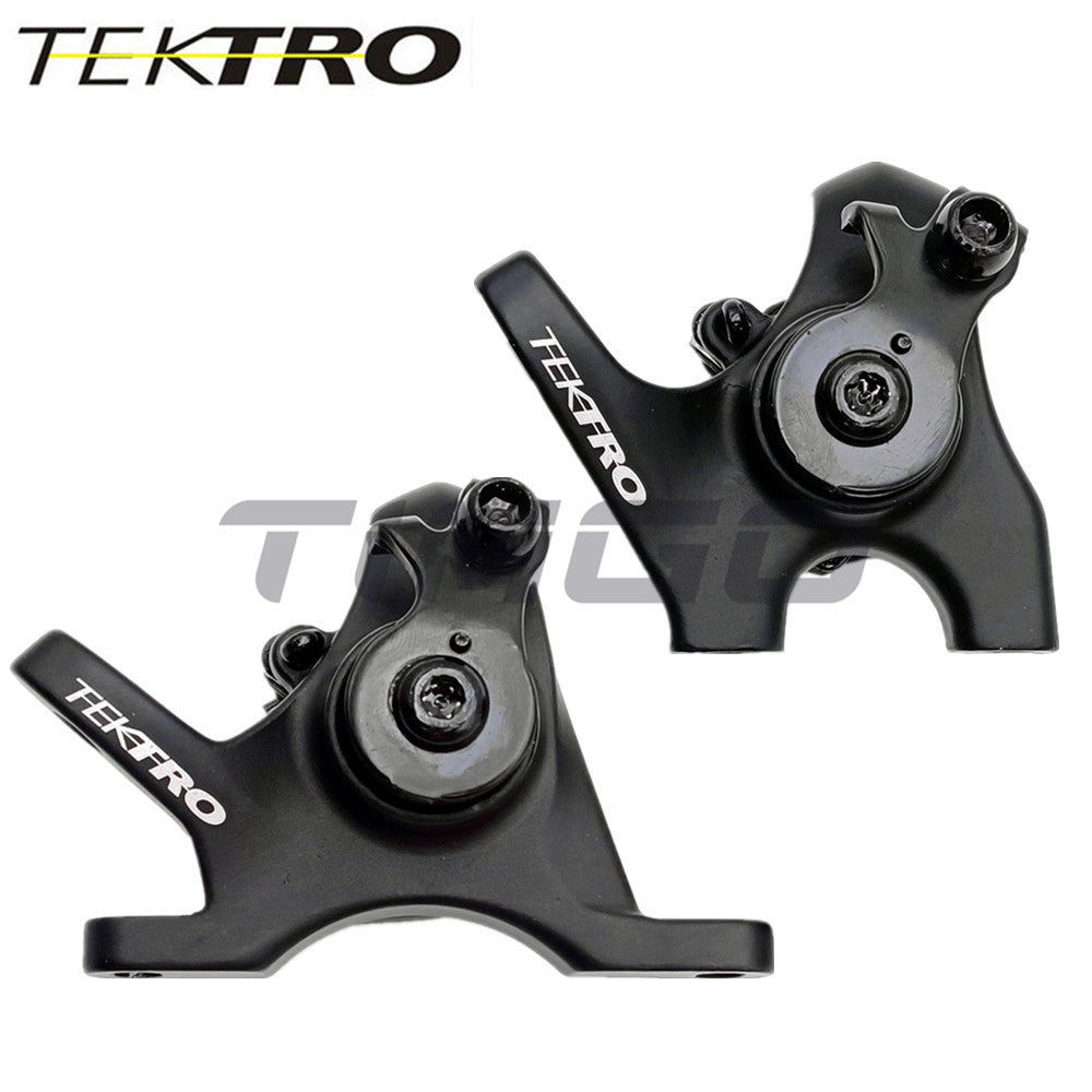 Tektro MD-C310 แผนที่กรวดจักรยานเบรค Caliper อลูมิเนียมแบน Mount fit 160 มม.โรเตอร์