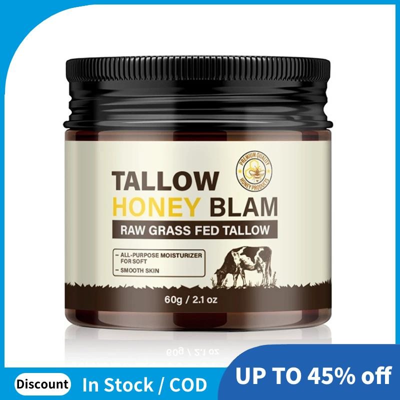 Tallow Moisturizer Beef Tallow สําหรับผิว Unscented Organic Beef Grass Fed สําเร็จรูปวิปปิ้งครีมหน้า