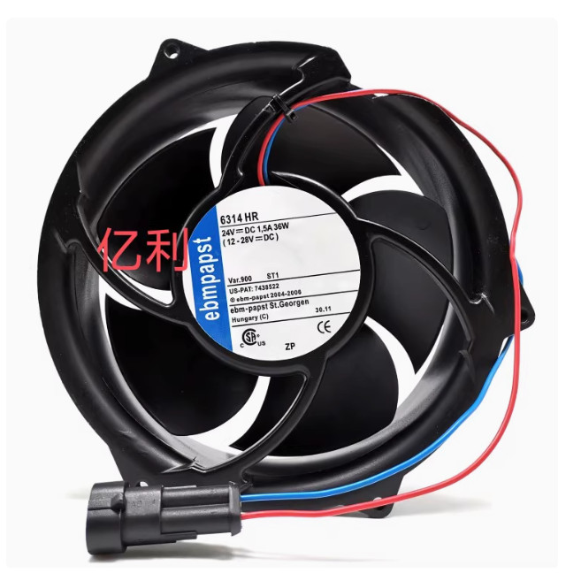 24V 36W 6314HU 6314HR ACS510 อินเวอร์เตอร์ ABB พัดลมระบายความร้อน