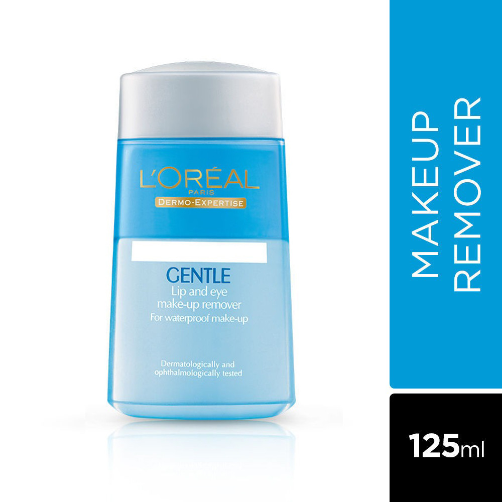 ลอรีอัล ปารีส เจนเทิล ลิป โลชั่น เช็ดเครื่องสำอาง ล้าง ลบ เครื่องสำอางกันน้ำ loreal gentle lip and e