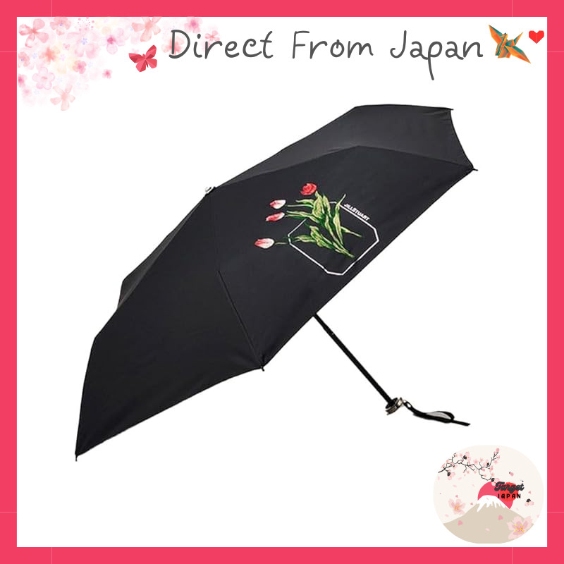 [JILL STUART] JILL STUART Folding Umbrella Sun and Rain Umbrella Parasol Tulip Pattern