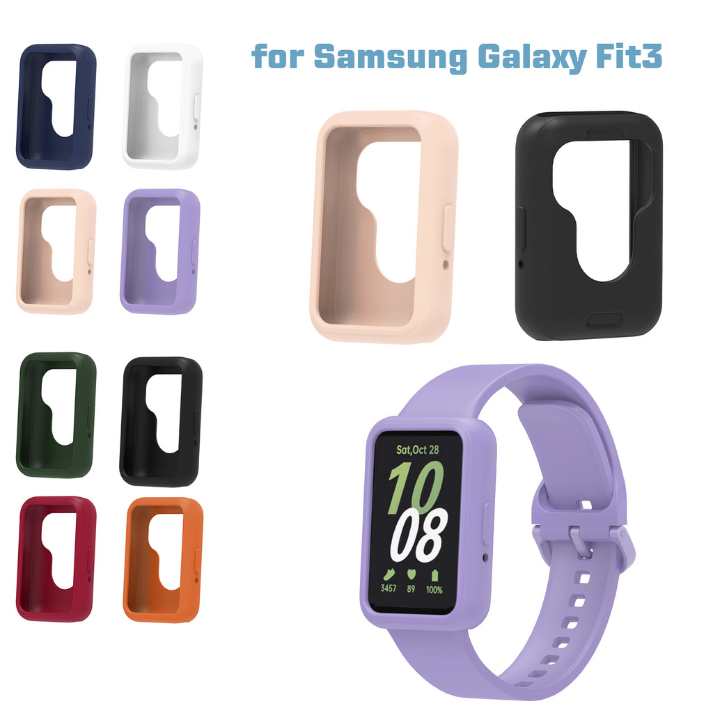 เคส TPU แบบนุ่มสําหรับ Samsung Galaxy Fit3 Fit 3 SM-R390 Slim Watch Screen Protector