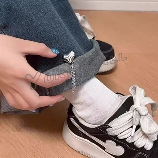 Yuki 1 ชิ้น คลิปเข็มกลัดติดแขนเสื้อ ยึดขากางเกง ในการยึดติดแบบหมุดเข็ม shortening buckle