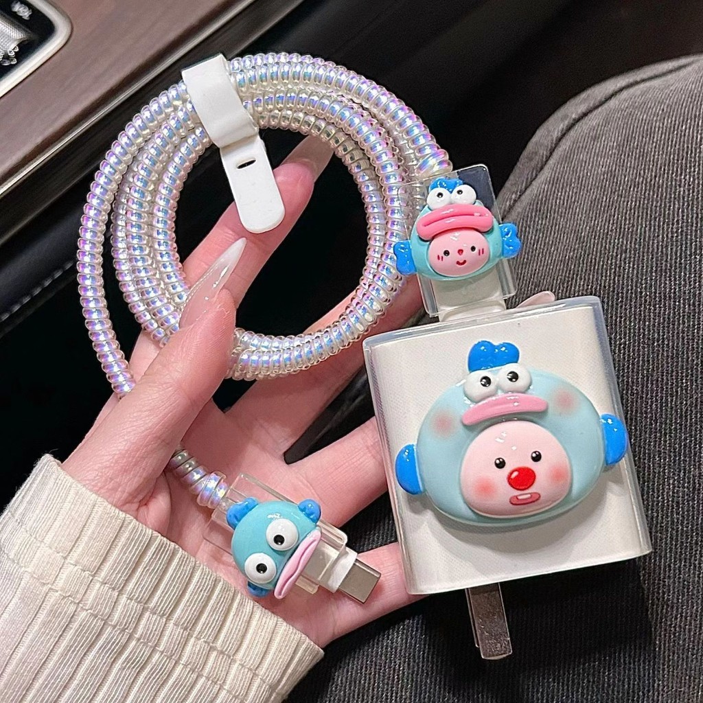 น่ารัก Loopy สําหรับ VIVO 33w 80 W/90 W 120 W น่ารักการ์ตูน charger Protector สําหรับ charger V50 5g