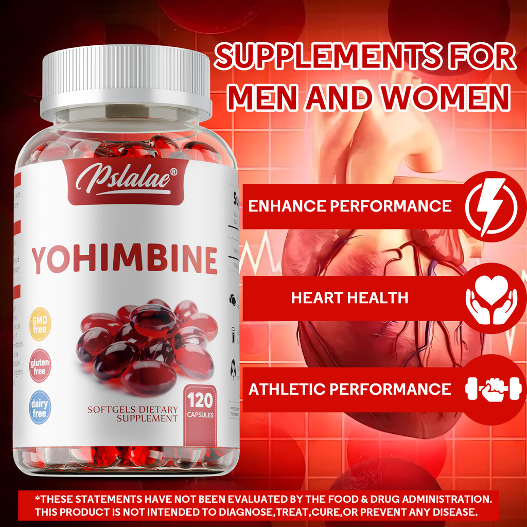 Yohimbine HCL Softgels, อาหารเสริมเสริมพลังงาน, เป็นมิตรกับมังสวิรัติ, ไม่ใช่จีเอ็มโอ - รูปที่ 4