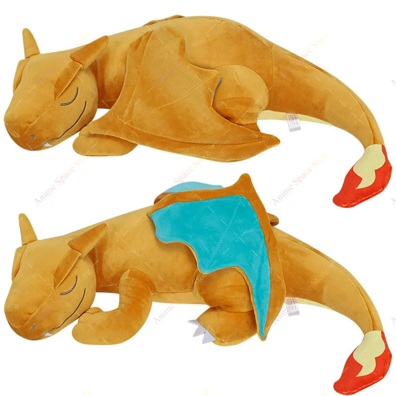 Pokemon Charizard Garchomp Pillow Plush Toys Anime Mew Bulbasaur Psyduck Dragonite Stuffed Sofa Cush