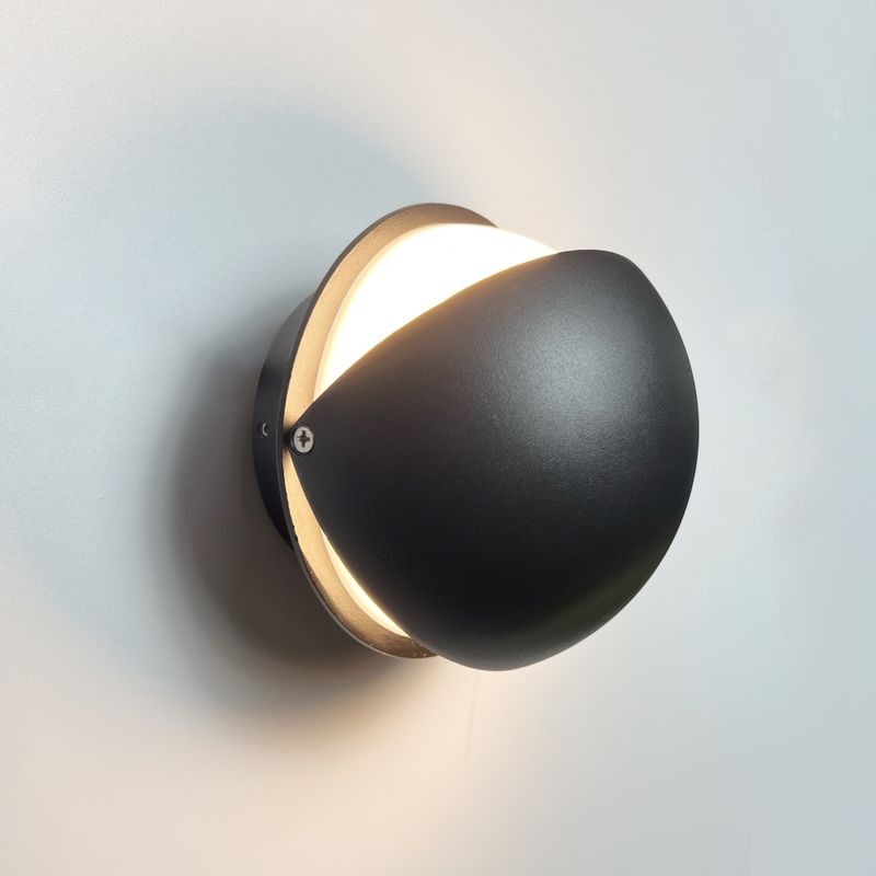 MAX LIGHT ไฟผนังภายนอก QT-0032/BK 12W 3000K IP54