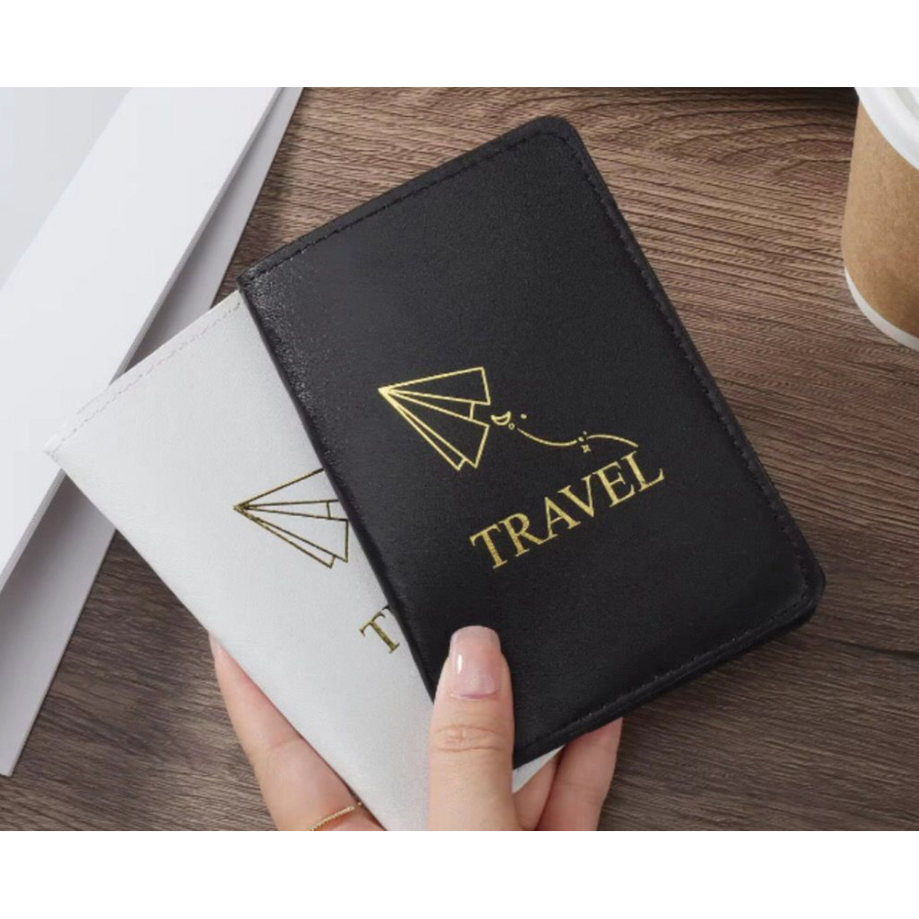 Passport Holder, Passport Cover, Passport Wallet Case, PU Leather Passport Holder