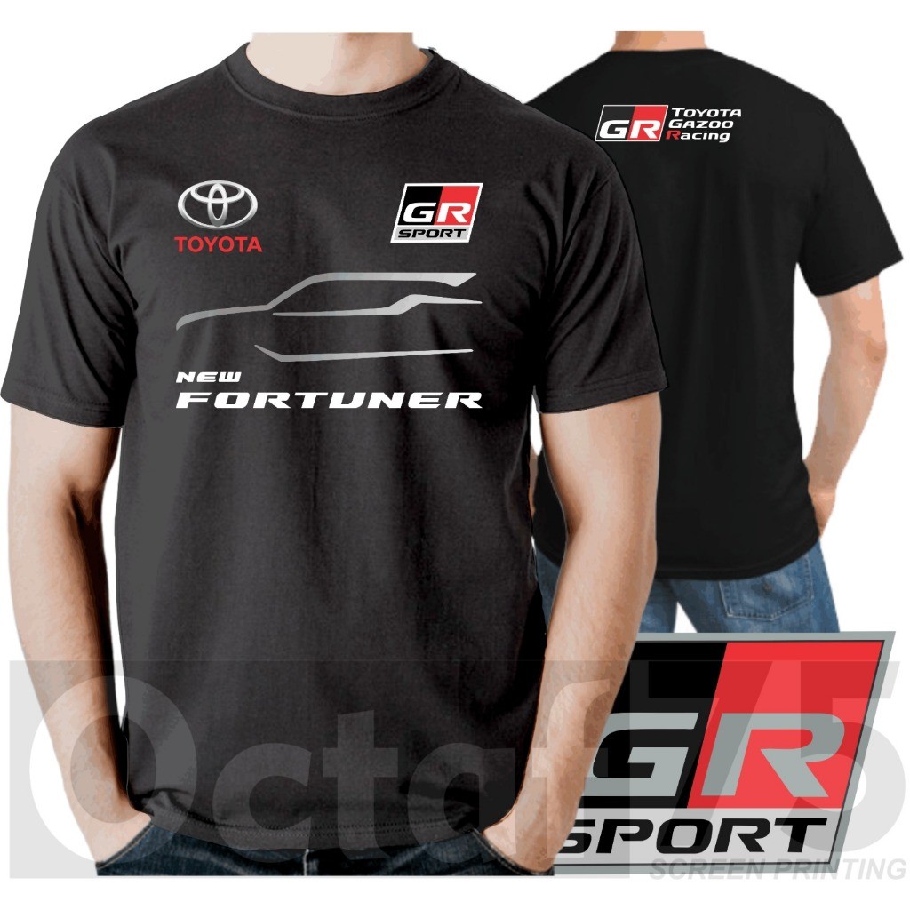เสื้อยืด Toyota Fortuner Gr Sport ( แขนสั้น )