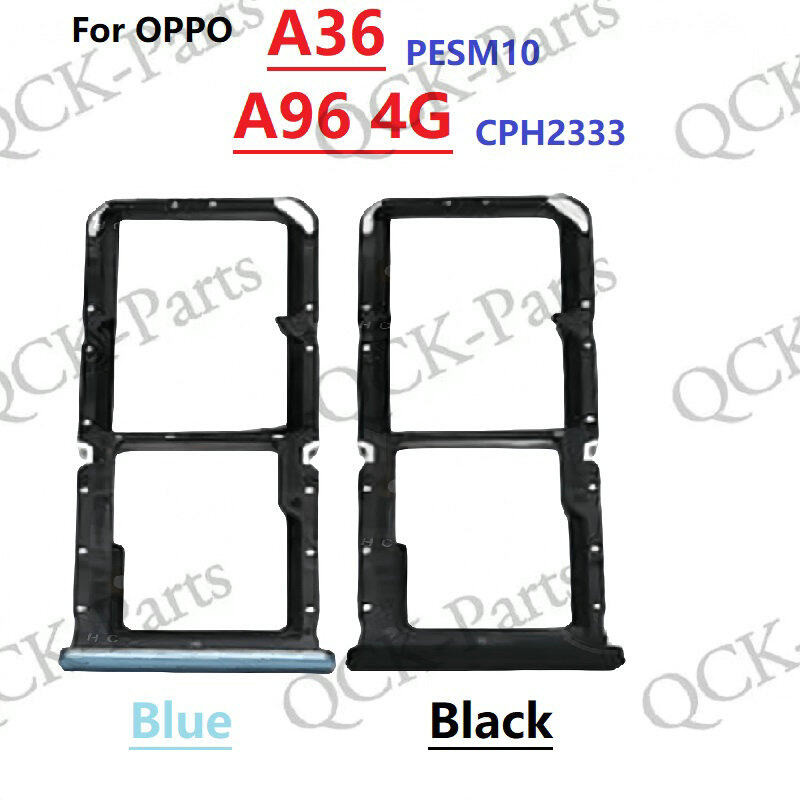 สําหรับ OPPO A96 4G CPH2333 A36 ซิมการ์ดถาดผู้ถือการ์ด Reader SD Slot Adapter อะไหล่