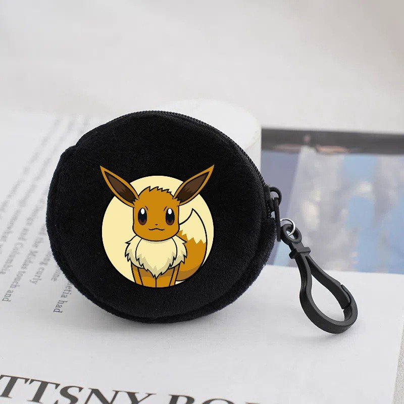 Pokemon Mini Plush กระเป๋าสตางค์จี้พวงกุญแจ Pikachu สามารถใช้เป็นกระเป๋าเป้สะพายหลังจี้แฟชั่นอุปกรณ์เสริม Party ของขวัญ - รูปที่ 4