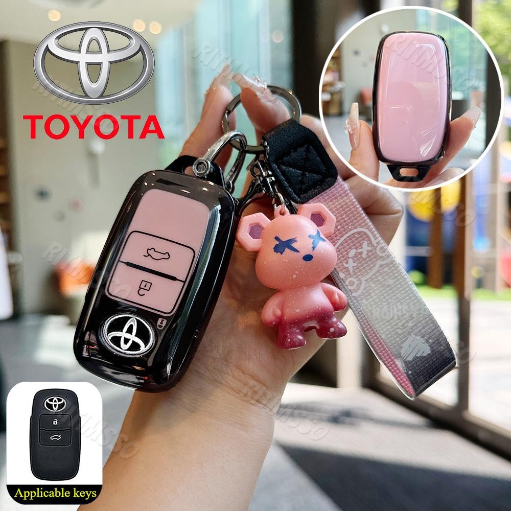 สําหรับ Toyota Avanza Veloz Raize 2022 - 2024 Wigo Yaris Cross 2023 - 2024 TPU ฝาครอบกรณี