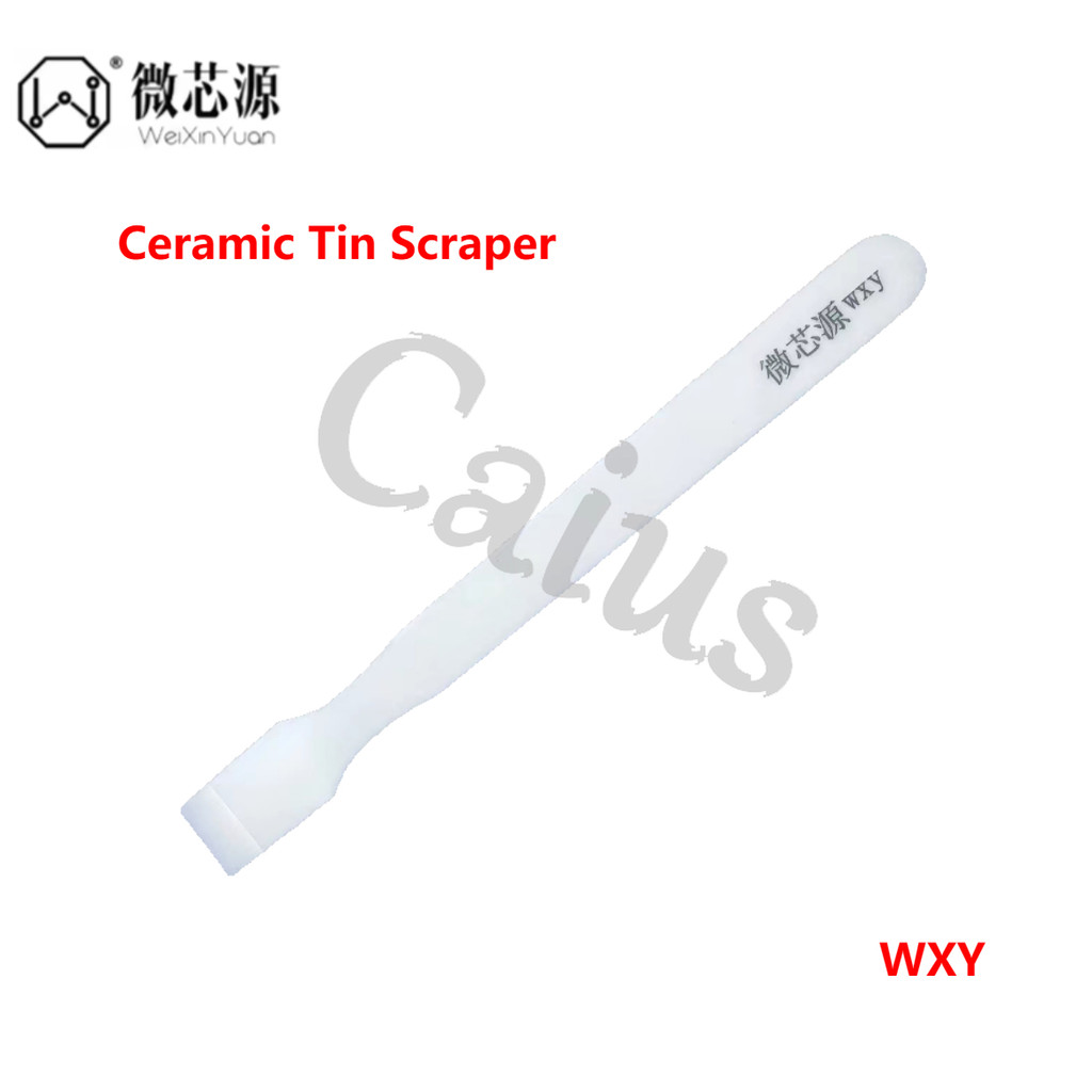 WXY Ceramic Tin Scraper WXY เซรามิคดีบุก Scraper Solder Paste Scraping มีด Anti-static ไม่ใช่แม่เหล็กสวมใส่สําหรับ BGA Stencil Reballing