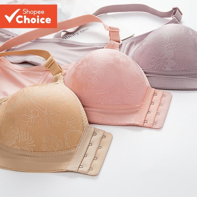 เสื้อชั้นในดันทรงด้านหน้า-Closure - ไร้สายไร้รอยต่อสําหรับผู้หญิง (36B-44C 5 สี)
