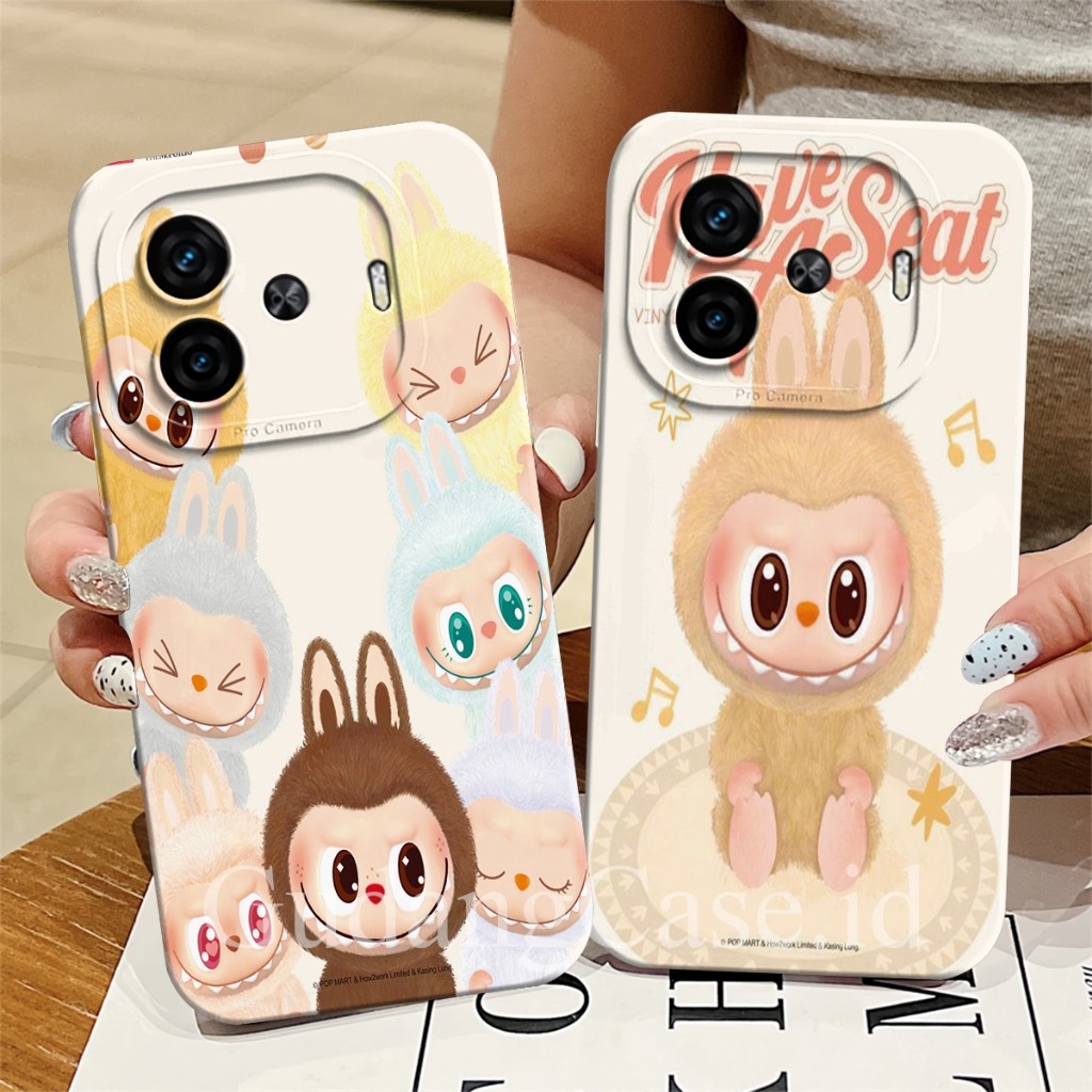 Softcase Vivo Iqoo Z9 / Iqoo Z9 Turbo / Iqoo Z7 / Iqoo Z7x Motif Labu Case Pro Camera ยืดหยุ่น