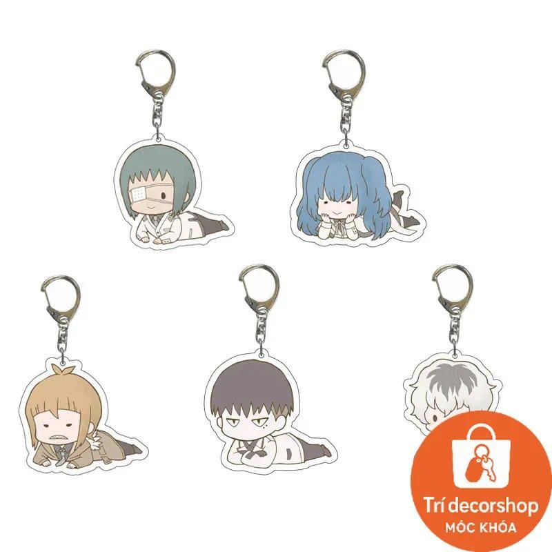 Kaneki Ken Arima Kishou JUZO SUZUYA Akrilk anahtar Zincrleri Anime çevere Birimlerigata Kolye