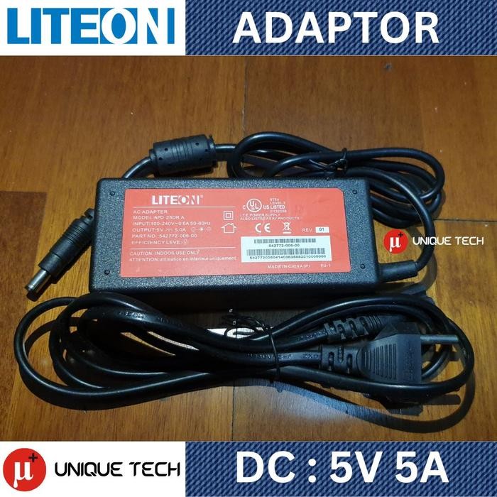 ต้นฉบับ 5V 5A DC POWER SUPPLY ADAPTER VOLT 5 CAMPERE HTB