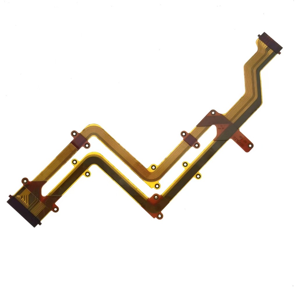 1PCS สําหรับ Panasonic V750 V760 V770 บานพับ LCD Flex จอแสดงผลหน้าจอเพลาหมุนสายยืดหยุ่น FPC HC-V770 