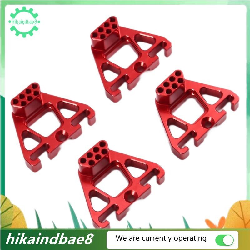 RC รถอัพเกรดด้านหน้าและด้านหลังวงเล็บชุดสําหรับ 1/10 YK4106 YK4107 RC รถอัพเกรดอุปกรณ์เสริม