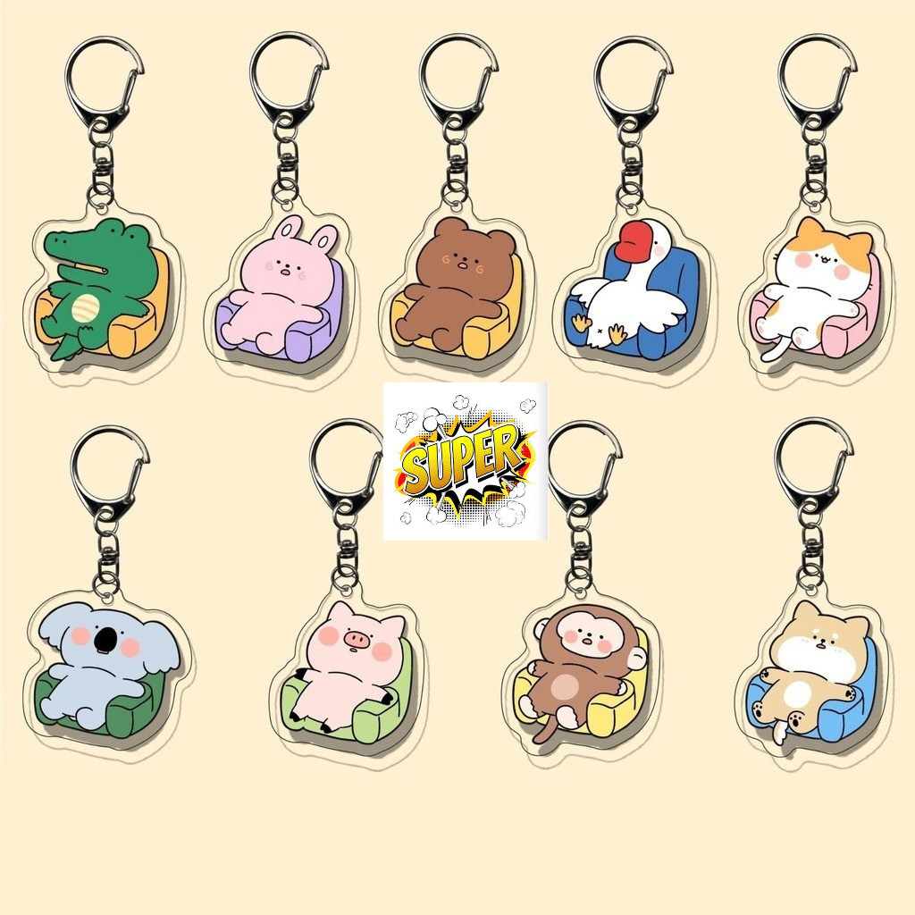 Welax - พวงกุญแจกระเป๋าเป้สะพายหลังอุปกรณ์เสริม zenda