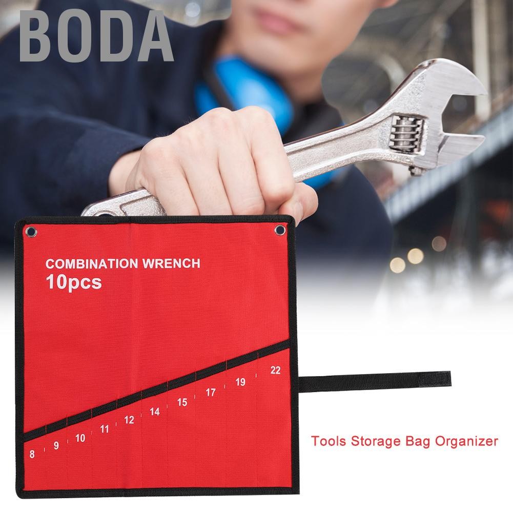 Boda Boda-th Gloglow Roll Up Tools กระเป๋ากระเป๋าเดินทางหลายกระเป๋าจัดเก็บ Spanner Plier Wrench Wren