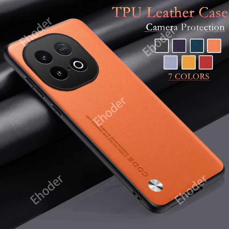 ปลอกสําหรับ iQOO Neo 10 5G 2025 เคสโทรศัพท์ซิลิโคนอ่อนนุ่มหนังธรรมดาเคสป้องกันสําหรับ iQOONeo10 Neo1