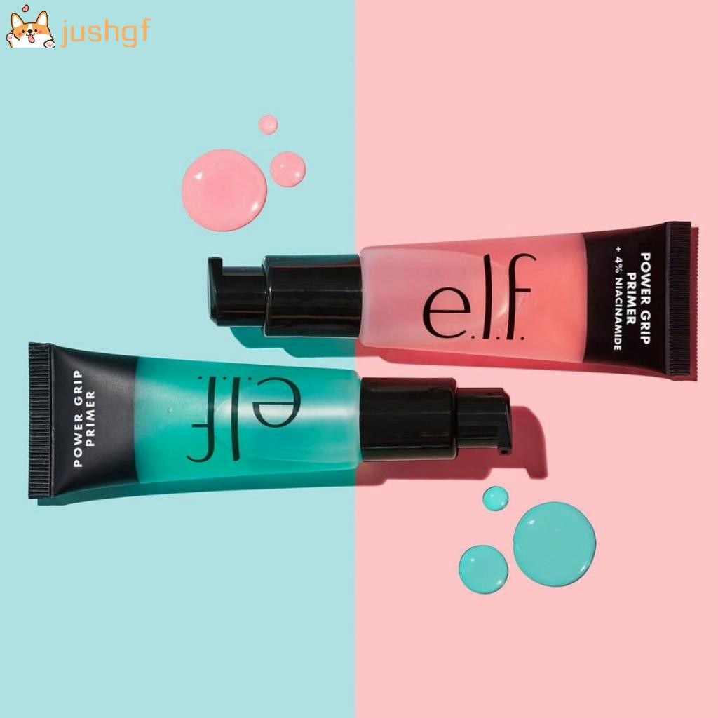 ELF Cosmetics Power Grip Makeup Primer - Niacinamide All Day Long Lasting Face Gel