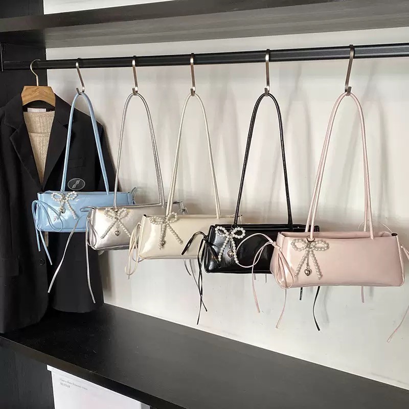BM-shop: กระเป๋าใต้วงแขนแฟชั่นใหม่-เวอร์ชั่นเกาหลีอินเทรนด์ความจุขนาดใหญ่ Tote -AP1234