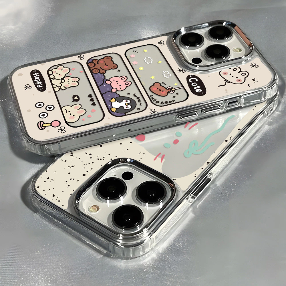 TPU เคส Samsung A07 A17 A56 A55 A06 A54 A15 A16 A05S A53 A05 S25 S24 S23 FE S22 Ultra A36 A12 A26 A22 5G เคสโทรศัพท์ ใส