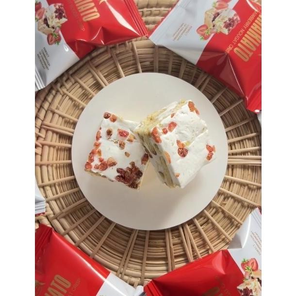 (พกง่าย) ขนมนูกัต นูกัตโตะ 50g ห่อเล็ก Nougatto  หนึบหนับ เคี้ยวเพลิน nezline - รูปที่ 4