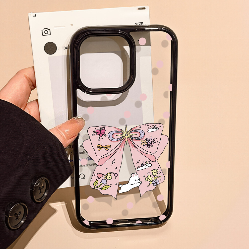 เคสมือถือ 2 IN 1 For iPhone 16 11 13 15 12 14 Pro Max 11pro 13promax 16pro เคสโทรศัพท์ สีสันสดใส กันน้ำและป้องกันการตก