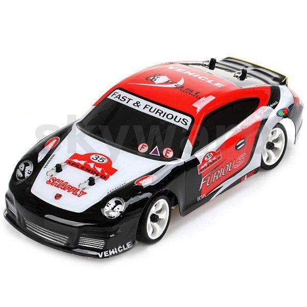 Wltoys K969 1/28 2.4G 4WD แปรง RC รถ Drift รถ 7.4V 400mAh