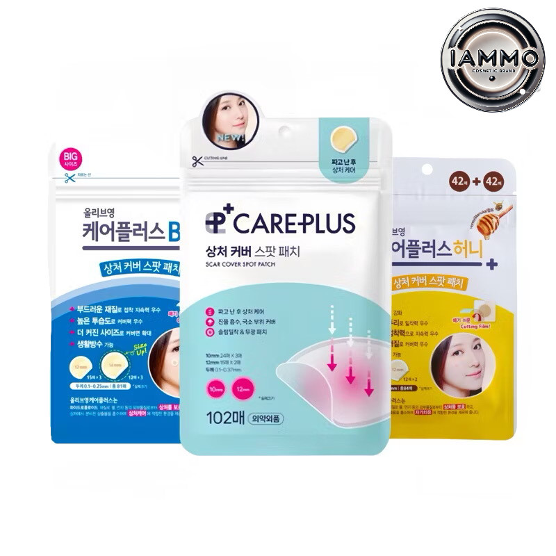 (ของแท้) แผ่นแปะสิว แผ่นดูดสิว Olive Young Care Plus Spot Patch