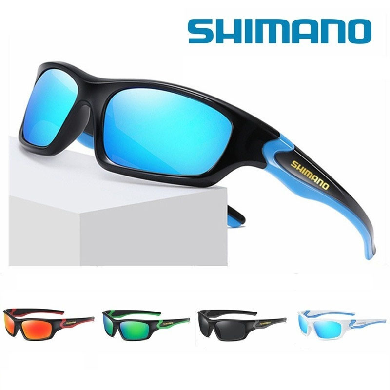 แว่นปั่นจักรยาน Shimano UV400 แว่นกันแดด unisex แว่นกันแดดกีฬากลางแจ้งสําหรับผู้ชายและผู้หญิง