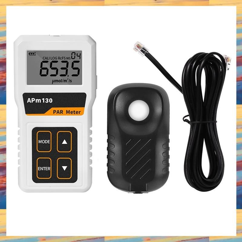 [LMQN] APM130 PAR Meter Quantum เครื่องทดสอบความเข้มแสงความแม่นยําสูง PPFD Meter พร้อมช่วง 400-700nm
